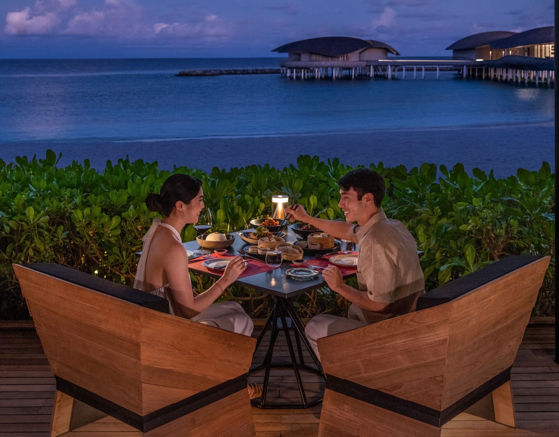 The Shared Memory Menu: Wine at Sunset